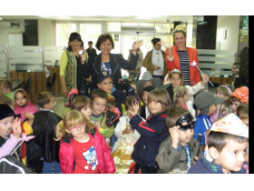 Mališani u poseti Opštinskoj upravi Pećinci